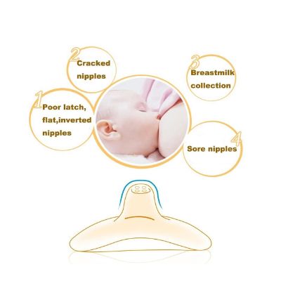 bonana silicone nipple shield features