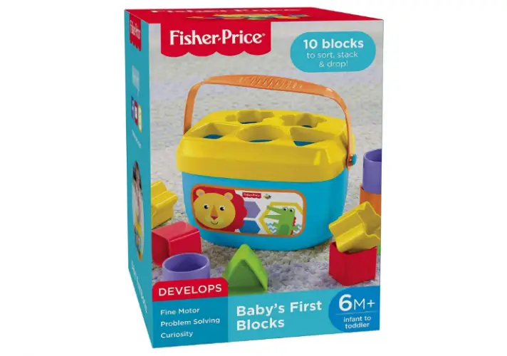 fisher price brilliant basics baby's first blocks