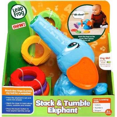 leapfrog elephant toys that start with e box