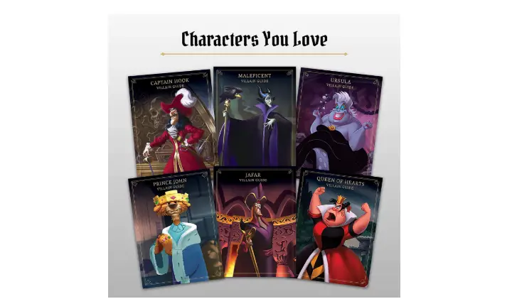 Disney Villainous characters 