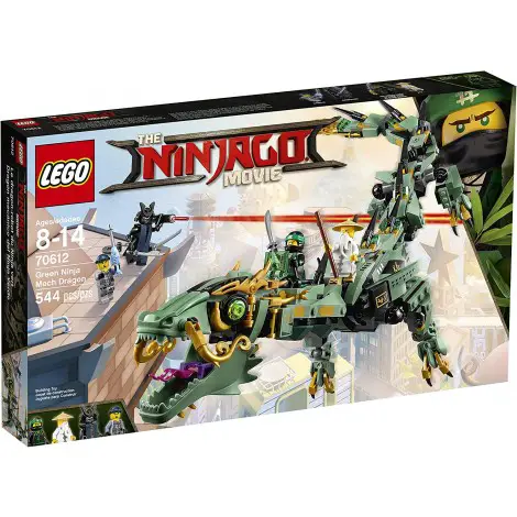 lego ninjago sets movie green ninja mech dragon box