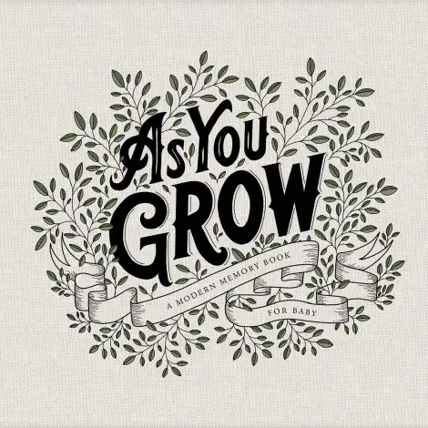 as you grow pregnancy journal cover
