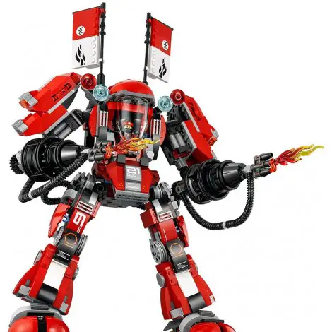 lego ninjago sets movie fire mech assembled