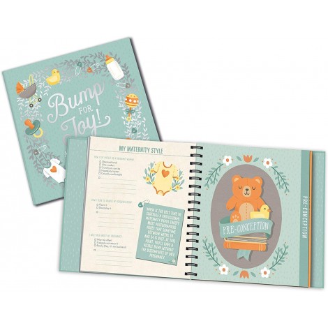 studio oh! bump for joy pregnancy journal pages