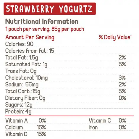 gogo squeez baby yogurt ingredients