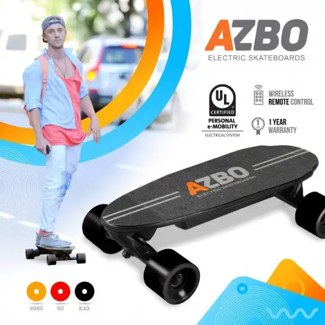 portable mini with remote control electric skateboard