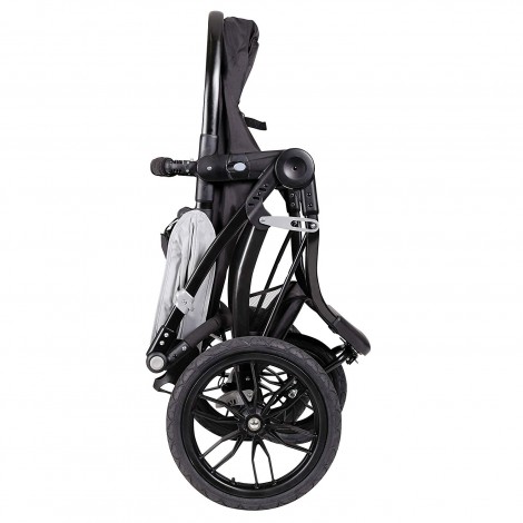 baby trend manta snap gear vega all-terrain stroller folded