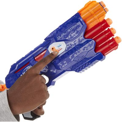 nerf n-strike elite dual strike blaster nerf gun handle