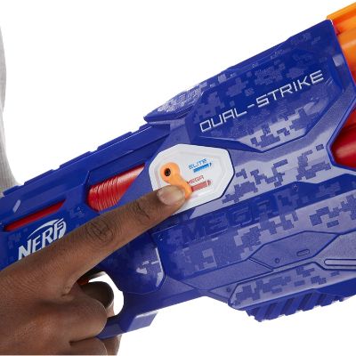 nerf n-strike elite dual strike blaster nerf gun display