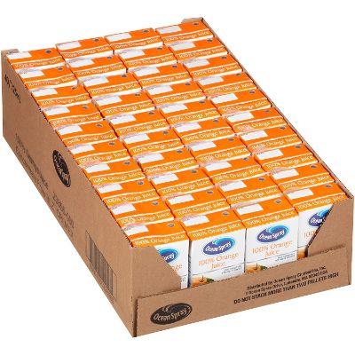 Ocean Spray Orange Juice for kids display pack