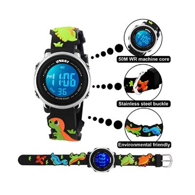 USWAT waterproof kids watch close up