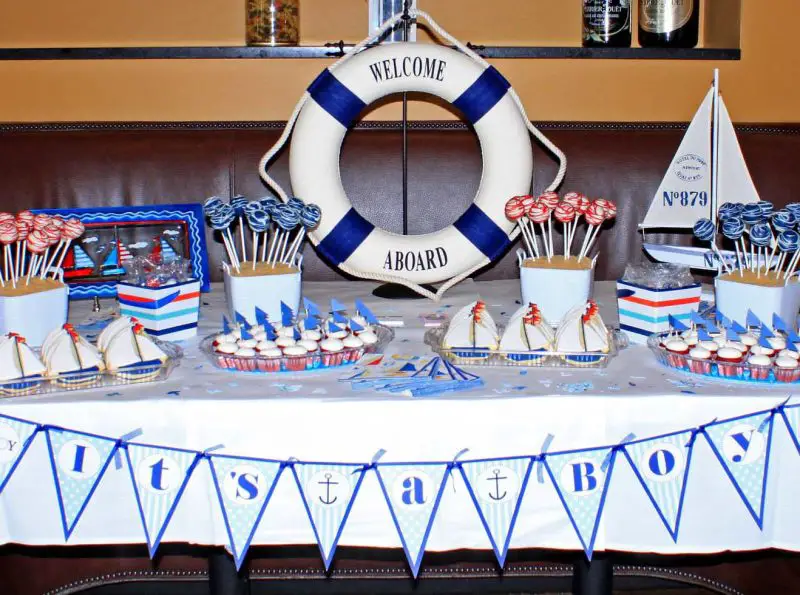 nautical baby shower theme