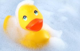 All About Sanitizing Bath Toys Naturally
