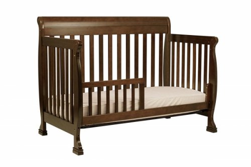 davinci kalani 4-in-1 convertible crib brown