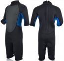 realon neoprene 3 mm kids wetsuit front and side