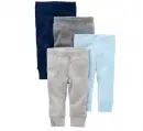 Boys' 4-Pack Pant preemie baby clothes