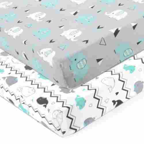 brolex stretchy fitted crib sheet design