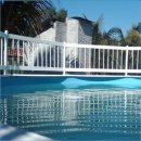 Water Warden Aboveground Resin Best Pool Fences display