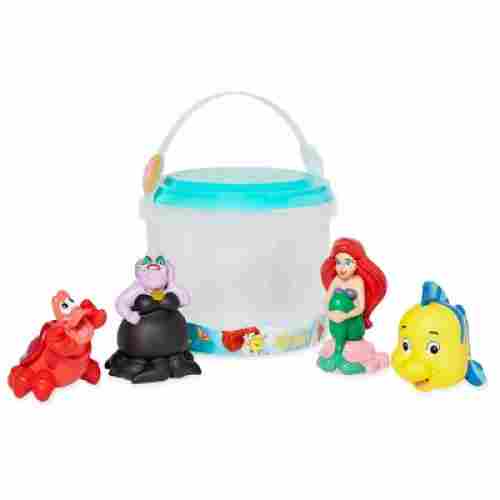 ariel bath toys that start with a