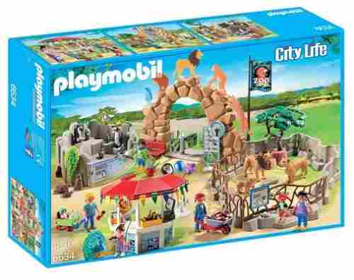 playmobil large city zoo box