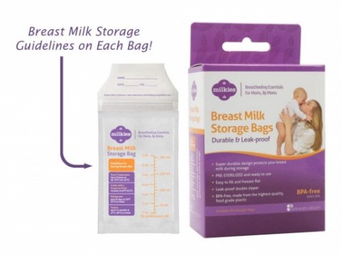 Milkies No-Break No-Leak Breast Milk Storage Bags features