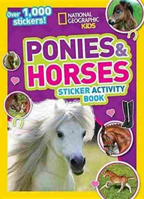 best activity book for kids National Geographic Ponies and Horses