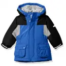 oshKosh b'gosh blocked baby coat blue