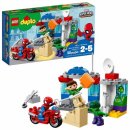 super heroes spider-man & hulk lego duplo set