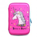 unicorn large capacity kids pencil case
