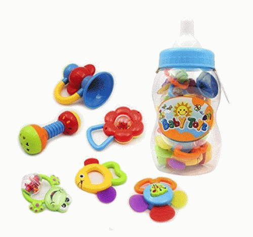 3 Month Old Toys Wishtime Rattle Teether 