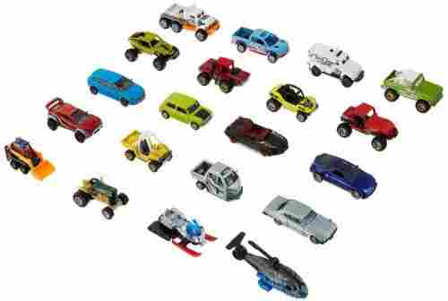 matchbox adventure pack 20 die-cast vehicles