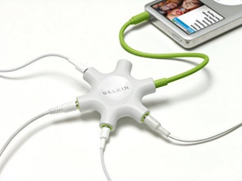 Belkin Rockstar Splitter in Use