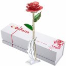 DeFaith Red 24K Gold Rose