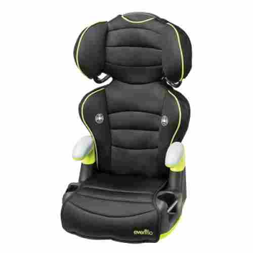 evenflo naperville high back booster seat design