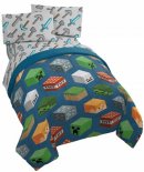 jay franco minecraft isometric kids’ bedding set