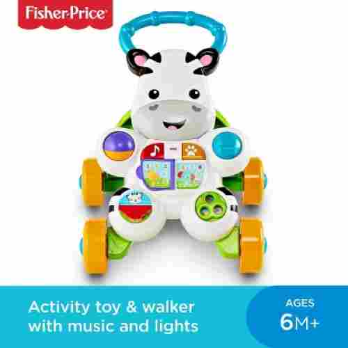 fisher price learn with me zebra walker