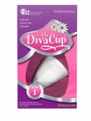 diva model 1 menstrual cup package
