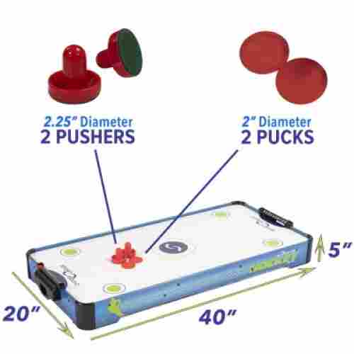 sport squad electric powered air hockey table