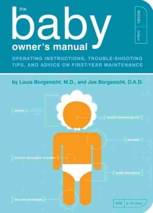 the baby owner's manual book on fatherhood cover