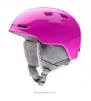 smith optics zoom kids ski helmet pink
