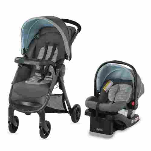 graco stroller fastAction se travel system carbie blue