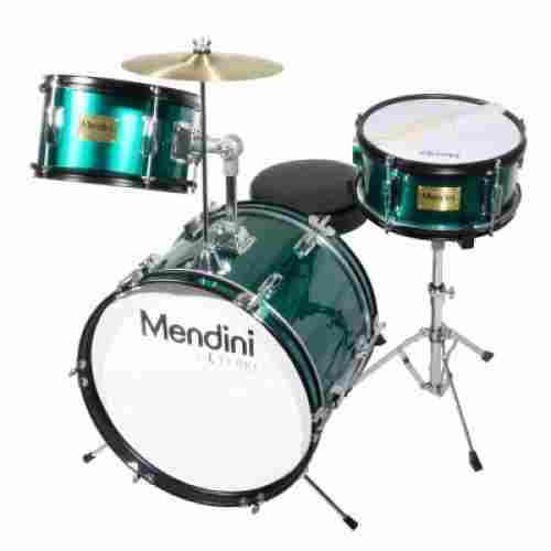 mendini cecilio 16 inch 3-piece set drum sets for kids and toddlers