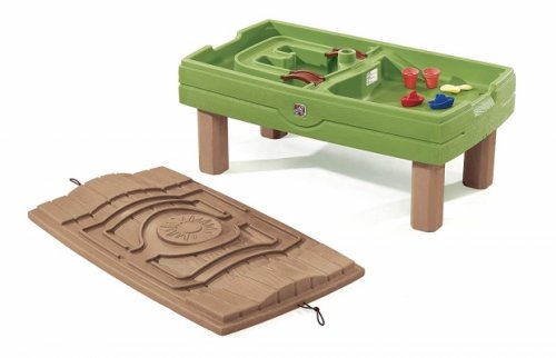 step2 toy naturally playful sand & water center table