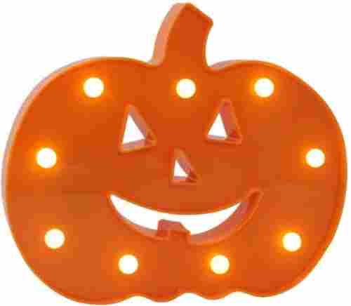 pumpkin light marquee sign halloween decorations front