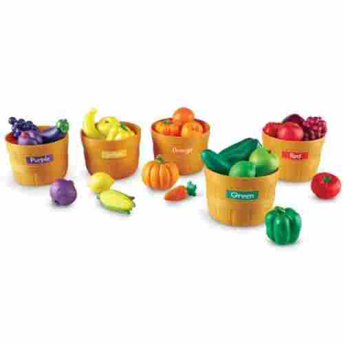 farmer's market color sorting set learning resources toy set