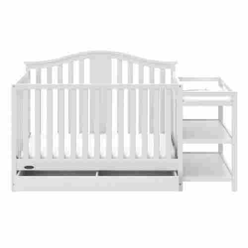 graco solano 4-in-1 crib with changing table design