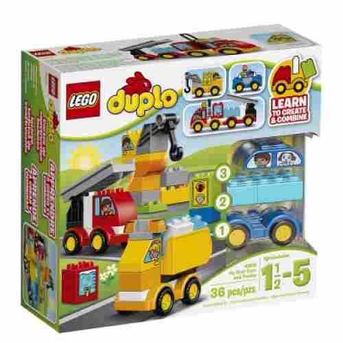 my first cars and trucks lego duplo package