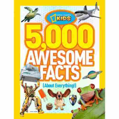 5000 awesome facts about everything book for 7 year olds cover