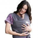 sleepy ergo baby wrap dark grey 