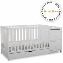 delta children heartland crib with changing table safe